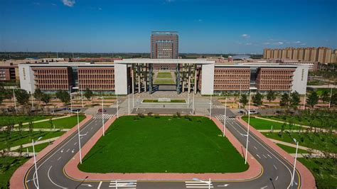 The view of a corner in campus of China Medical University - China ...