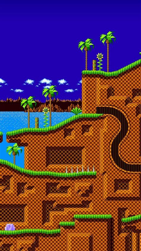 Sonic Mania Background Green Hill Zone - New Sonic Mania Screenshot ...