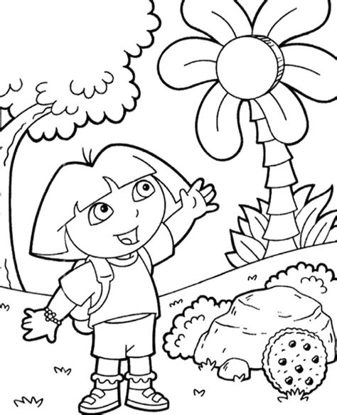 Good quality Dora coloring page - Topcoloringpages.net