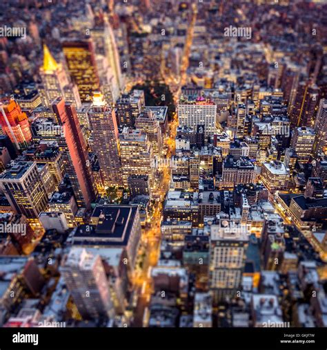 Top view of New York City Stock Photo - Alamy