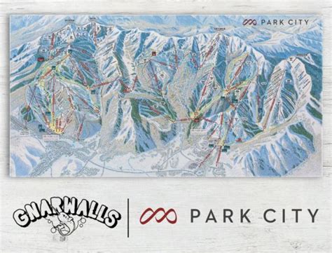 2019-2020 Updates Map Park City Ski Resort, Alpine Ski Resort, Park ...