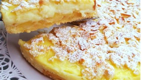 Tarte aux pommes crème pâtissière facile – recette de grand-mère