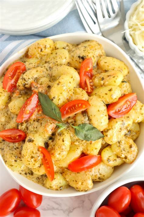 Pesto Gnocchi Recipe - Kitchen Divas