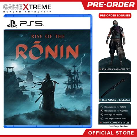 [PRE-ORDER] PlayStation 5 Rise of the Ronin | Lazada PH