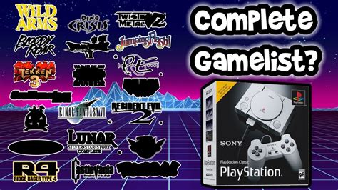 Playstation Classic Complete Gamelist! What Are The Other 15 Games ...