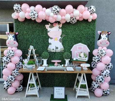 Ideas for lola cow party birthday decoration - Eventofy : Magazine ...