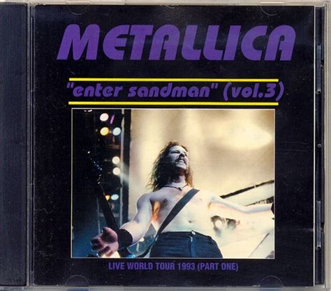 Metallica - Enter Sandman (Vol. 3) (1993, Silver, CD) | Discogs