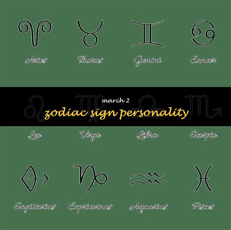 Unlock The Secrets Of March 2 Zodiac Sign Personality Traits | ShunSpirit