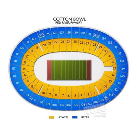 Cotton Bowl Stadium Tickets - Cotton Bowl Stadium Seating Chart | Vivid ...