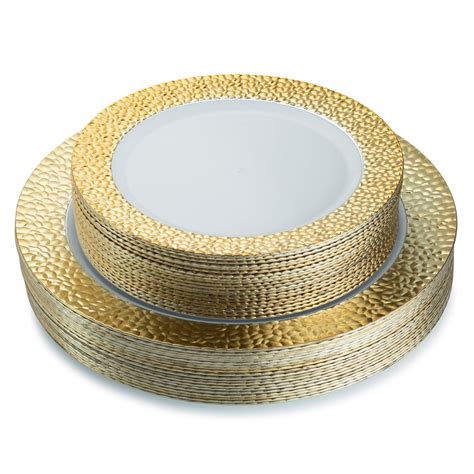 Posh Setting Hammered Collection Combo Pack China Look Gold and White ...