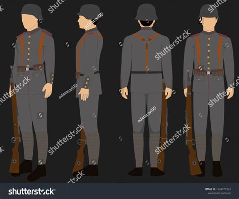 Field Grey Uniforms Of The Imperial German Army, 1907-1918 ...