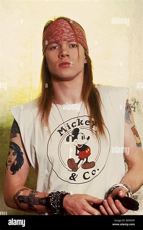 AXEL ROSE of US rock group Guns 'n Roses Stock Photo - Alamy