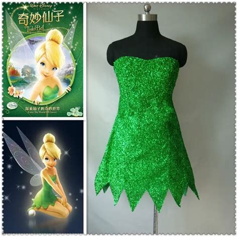 Adult KIDS Princess Tinkerbell Dress Fancy Dress Movie Cosplay Costume ...