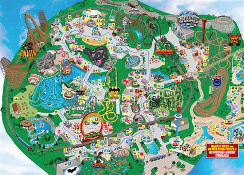 Amusement Parks In Usa Map - Maping Resources