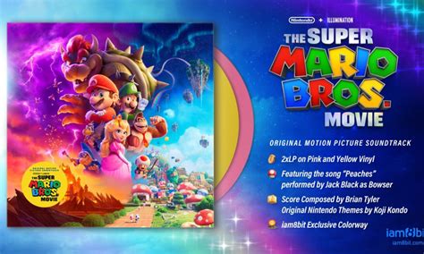 The Super Mario Bros Movie soundtrack heads to vinyl, CD, cassette, and ...