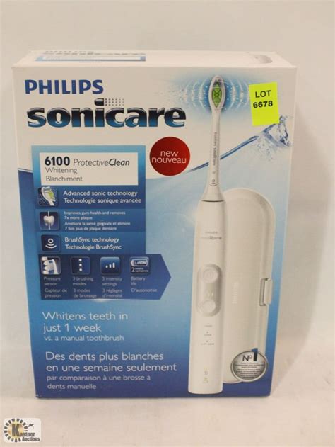 PHILIPS SONICARE 6100 PROTECTIVE CLEAN ELECTRIC - Kastner Auctions