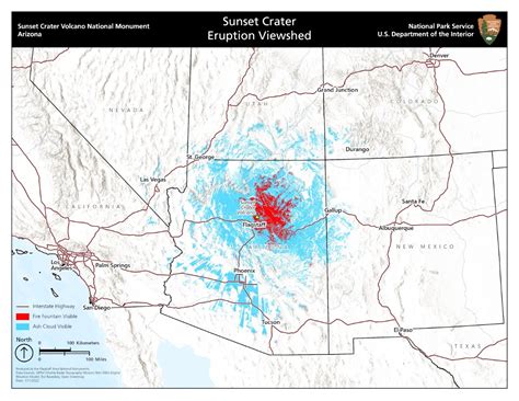 Sunset Crater Volcano National Monument Map