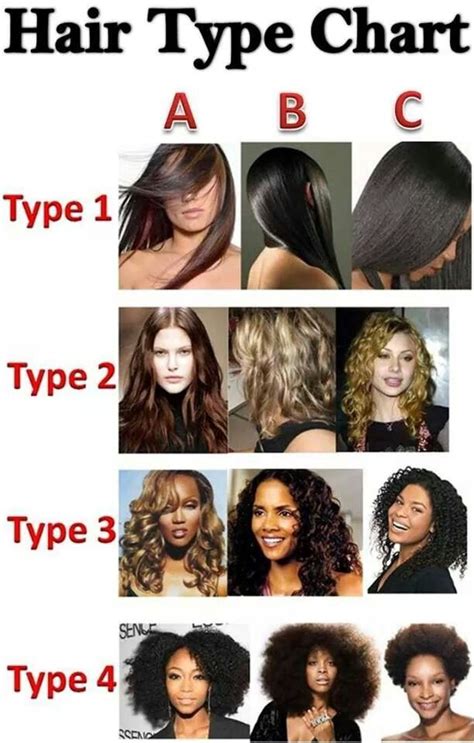 Hair type chart - snxoler