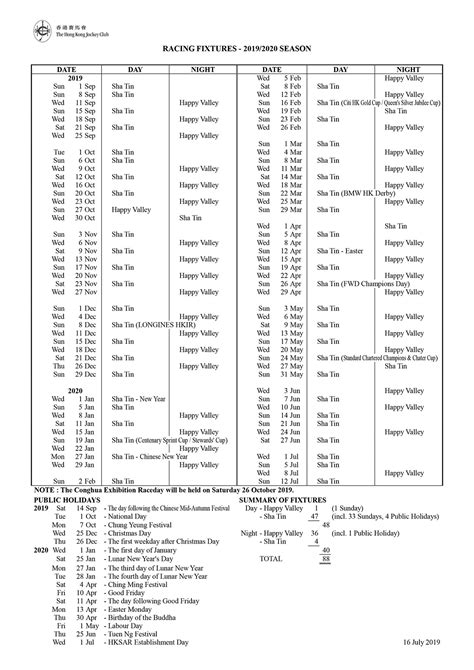 Horse Racing Calendar 2020 – Get Calendar 2023 Update