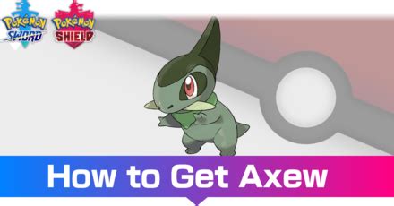 Axew - Evolutions, Location, and Learnset | Pokemon Sword and Shield｜Game8