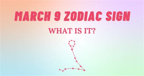 March 9 Zodiac Sign Explained | So Syncd