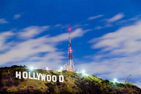 Setting. Hollywood Sign @ night | Hollywood sign, Contemporary fantasy ...