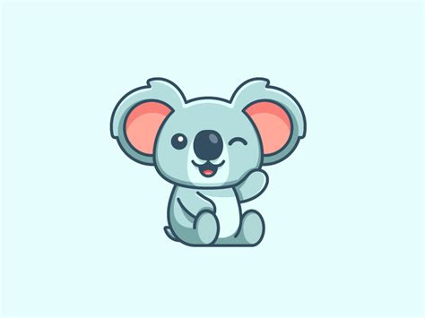 рисунок коала – Пошук Google | Koala drawing, Cute cartoon drawings ...