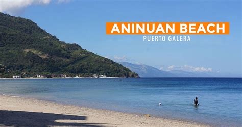 QUICK GUIDE: Aninuan Beach in Puerto Galera, Oriental Mindoro ...