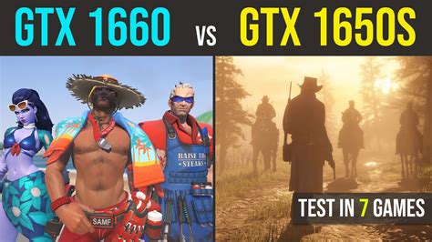 GTX 1650 Super vs GTX 1660 test in 7 games | 1080p - Benchmarks