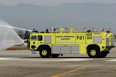 Santa Barbara Airport Fire Truck - #ARFF #Fire #Apparatus #Rescue # ...