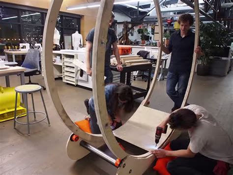 DIY Human Hamster Wheel Lets You Conquer the Office Rat Race