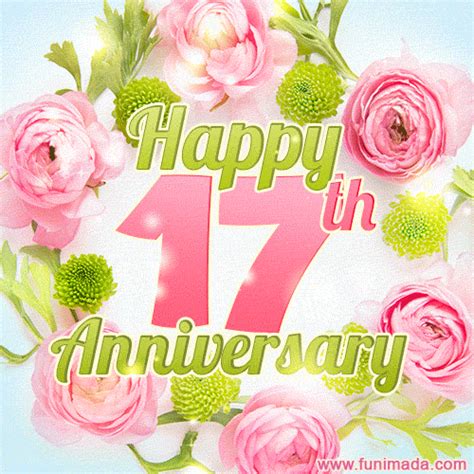 Happy 17th Anniversary GIFs | Funimada.com