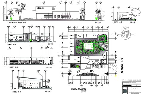 Landscaping layout plan detail dwg file - Cadbull