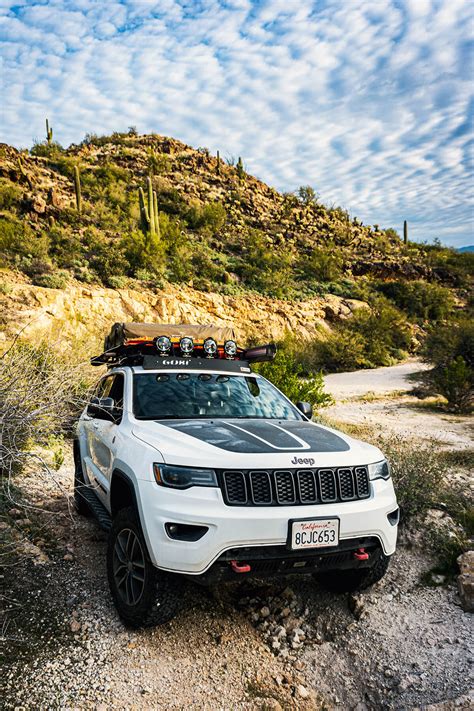 Lifted Jeep Grand Cherokee Trailhawk on 33s Modified for Overland ...