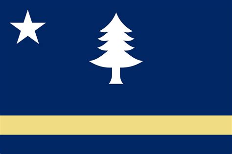 State of Maine flag : vexillology