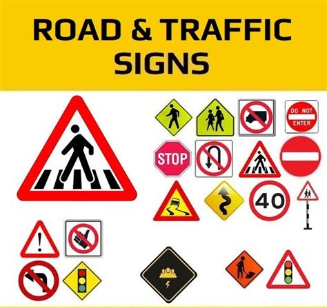 Road Signs Reflecting Traffic Signs Safety Signage Custom Aluminum ...