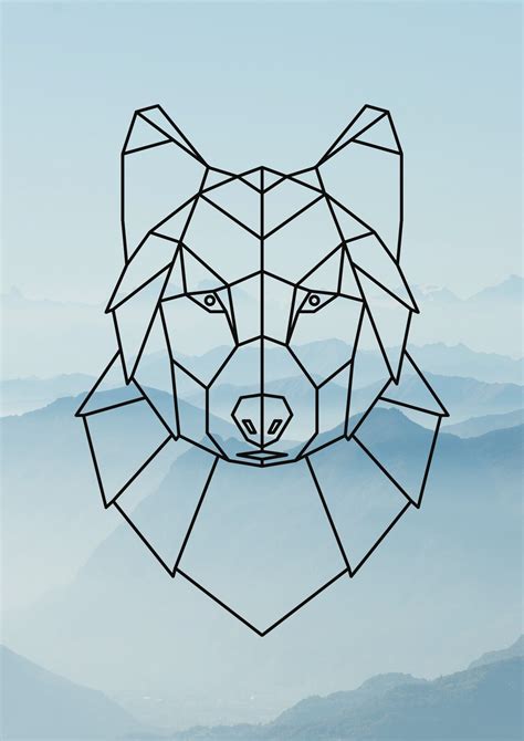 Polygon Animals Digital Download Poster Gift Printable Wall Art ...