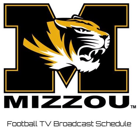 Missouri Tigers Football TV Broadcast Schedule