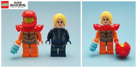 The Samus minifigures for my Smash Bros Ultimate Series : r/lego