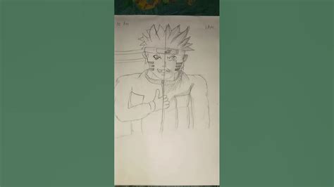 Naruto Drawing. Shading - YouTube