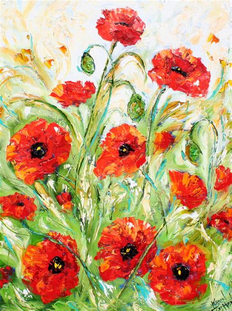 Karen Tarlton: Dancing Red Poppies