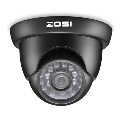 ZOSI Wired 1080p Indoor/Outdoor Dome Security Camera 4-in-1 Compatible ...