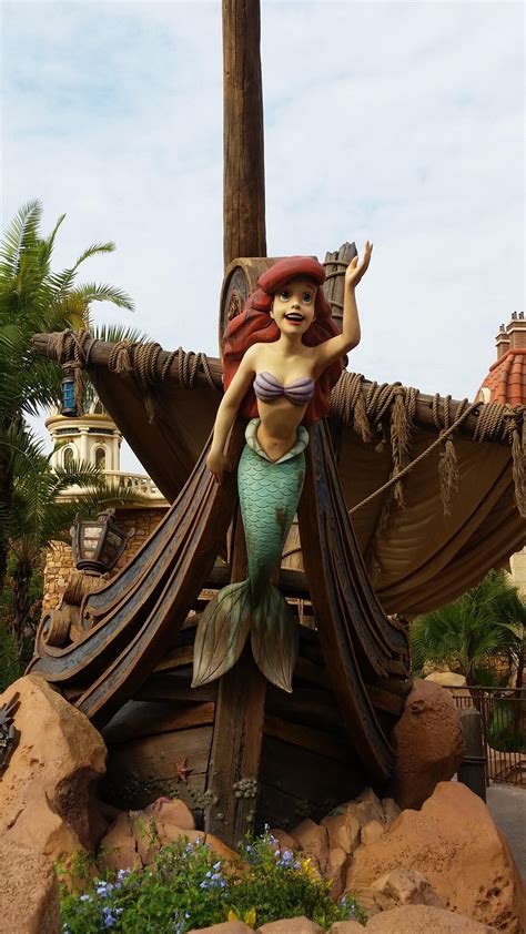 Ariel Statue- Journey of the Little Mermaid by YellowRoseArtist on ...