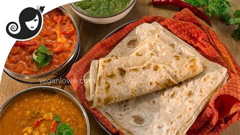 Roti & Fillings 1/3: Oil-free Roti/Farata or Paratha (Mauritian vegan ...