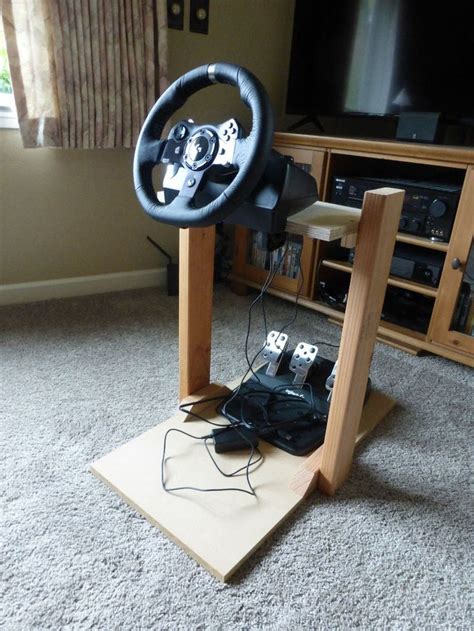 Racing Wheel Stand in 2020 | Racing wheel, Game room, Game room design