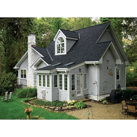 GAF Grand Sequoia IR Charcoal Laminated Architectural Roof Shingles (20 ...