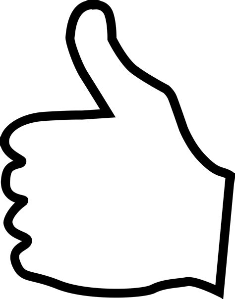 Clipart - Thumbs Up