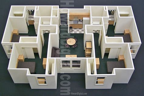 Interior Scale Model - Howard Architectural Models Callaway Dorms ...