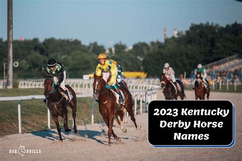 2023 Kentucky Derby: Meet the Horses & Their Unique Names!