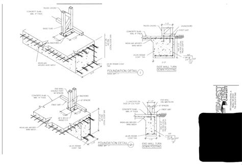 Steel Building Foundation Requirements - MW Steel Buildings